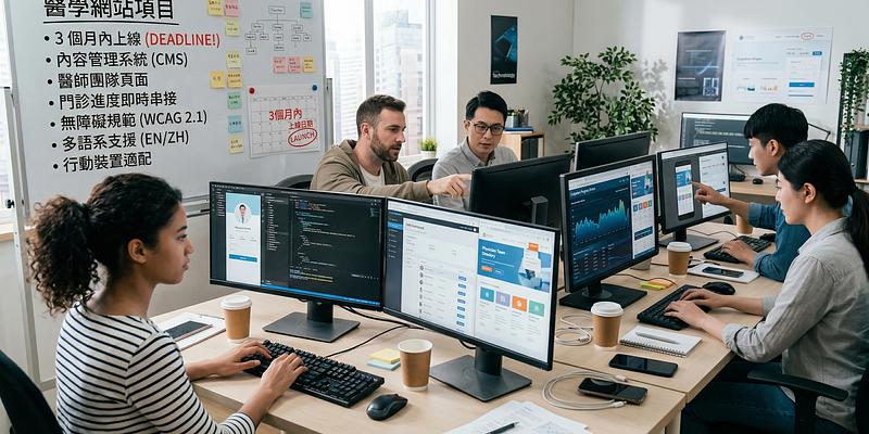 三個月重構醫院官網：AI Coding 如何改變我們的開發節奏