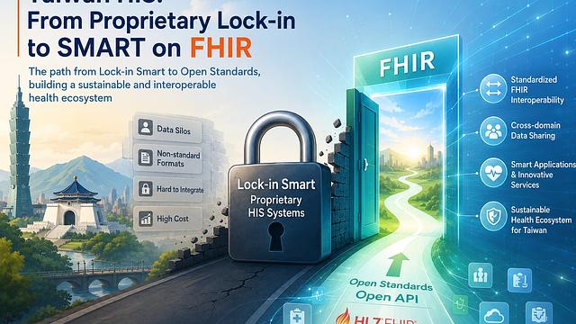 Taiwan's HIS Proprietary Lock-in, and Why SMART on FHIR Is the Only Way Out